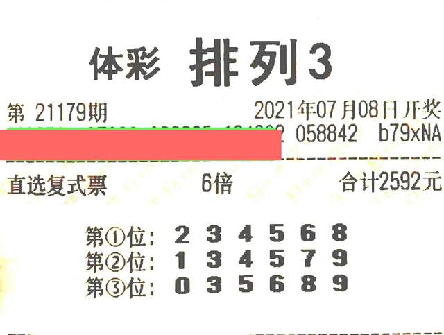 福利彩票3D